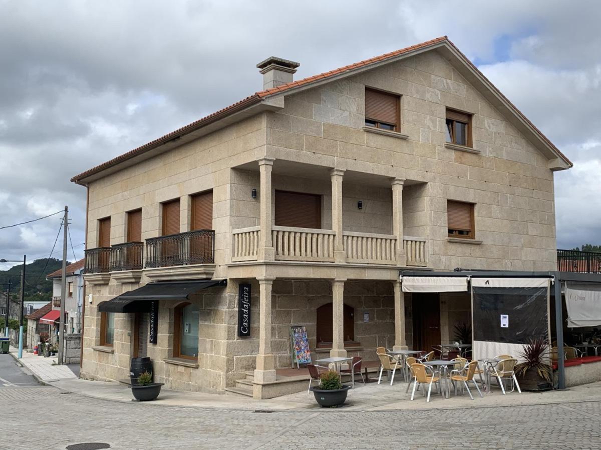 Apartamento A Casa Da Feira Pontevedra Kültér fotó